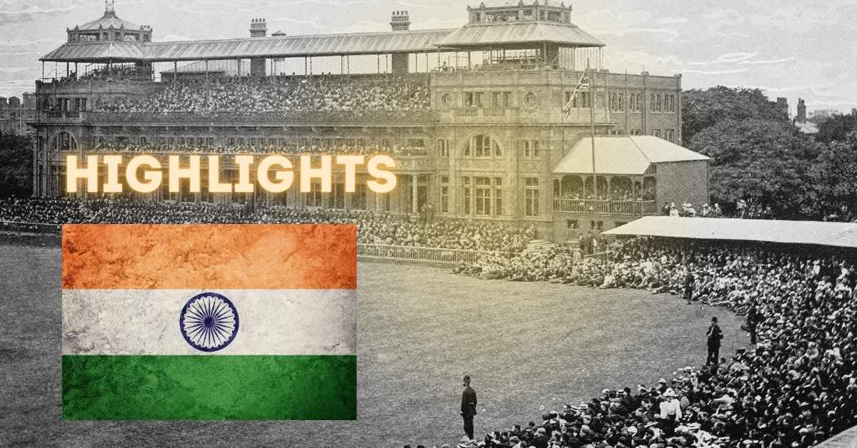 highlights of indian cricket history
