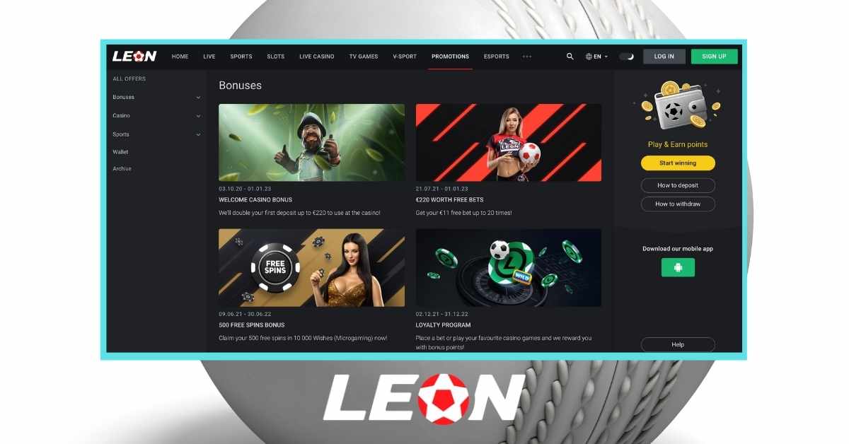 leon website for cricket betting and bonuses